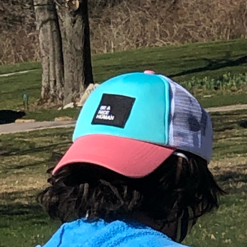 Be a nice human hat